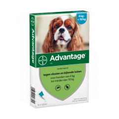 Advantage 100 Hond 4-10kg 4 X 1ml