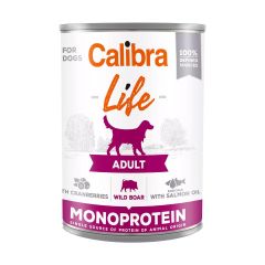 Calibra Life Adult Monoproteïne met Veenbessen Natvoer voor Hond 6x200g