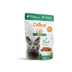 Calibra Life Chat Adulte Sachet au Canard 85g