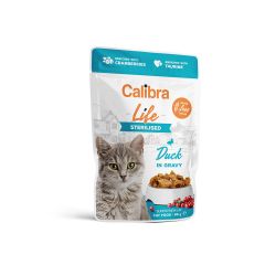 Calibra Life Chat Stérilisé Sachet au Canard 85g
