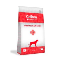 Calibra Veterinary Diet Hond Diabetic/obesity 12kg