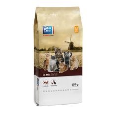 Carocroc Kat 3-Mix - Kattenvoer - 15 kg