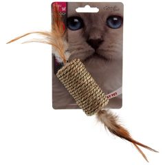 Magic Cat Zeegras En Veren Roller - 19cm
