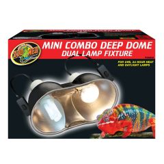 ZooMed Mini Combo Deep Dome Support de Lampe 100W