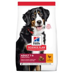 Hill's Science Plan Adult croquettes pour grand chien au poulet