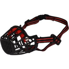 Muselière Silas XXS Noir 19cm 27-34cm