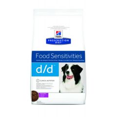 Hill's Prescription Diet D/D Canard & Riz pour chien 5kg