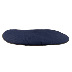 Good Coussin pour Chien Oval Luca 62x92x2cm Bleu
