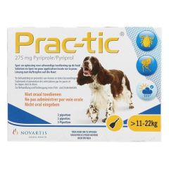 Prac-tic Hond M (11-22kg) 3 Pipetten