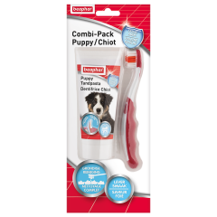 Beaphar Pâte Dentifrice & Brosse À Dents Pour Chiots