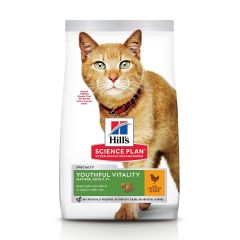 Hill's Science Plan Adult 7+ Youthful Vitality croquettes pour chat âgé au poulet