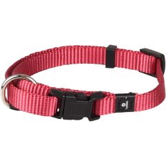 Collier Ziggi Rouge Cerise 20-35cm 10mm