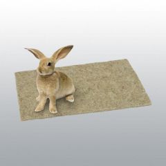 Tapis en Chanvre pour Lapin et Rongeur