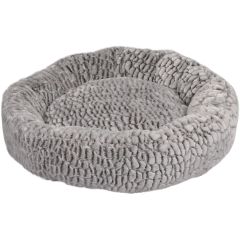 Panier Snoozzy Rond Gris/noir Dia. 70x18cm