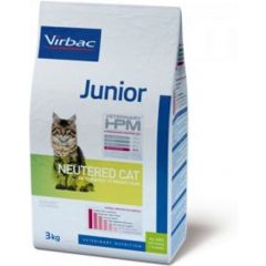 Virbac Veterinary Hpm Junior Neutered – Kattenvoer 400g