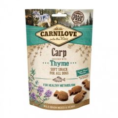 CARNILOVE Soft Snack à la Carpe et au Thym 200g