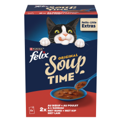 Felix Soup Sélection De La Campagne pour Chat 6x48g
