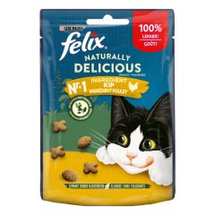 Felix Naturally Delicious Kattensnacks Met Kip 50g