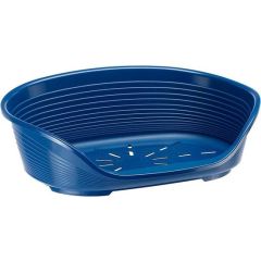 Ferplast Siesta 8 Deluxe Lit En Plastique Blue Pour Chiens Et Chats 82x59,5x25cm
