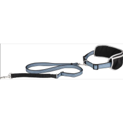 Rono Laisse pour Jogging avec Ceinture Ventrale