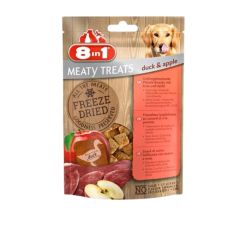 8in1 Freeze Dried Meaty Treats Met Eend en Appel