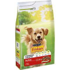 Friskies Active Droogvoer Voor Honden Met Rund 4kg