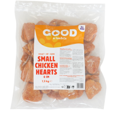 Good Chicken Hearts Klein Voor Honden 1,5kg