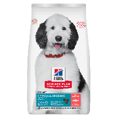 Hill's Science Plan Hypoallergenic Pour Chien Adulte Grandes Races Au Saumon 12kg