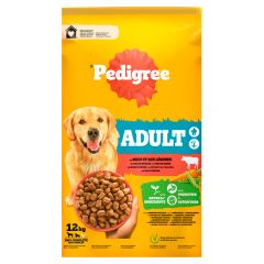 Pedigree Adult Croquettes Pour Chien Au Boeuf 12kg