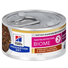 Chat Gastrointestinal Biome Mijotés Poulet & Légumes 24x82g
