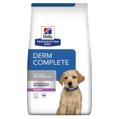 Hill's PRESCRIPTION DIET Derm Complete Puppy - Croquettes pour Chiot 12 kg