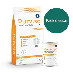 Purviso Veterinary Diets Urinary Struvite Kit de Test pour Chien 3kg & 400g