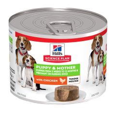 Hill's Science Plan chien puppy and mother mousse - 12x200g au poulet