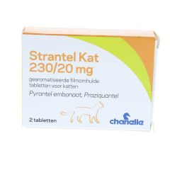 Strantel Kat 2 tabletten