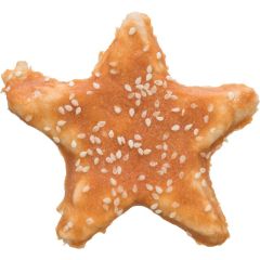 Trixie Denta Fun Kip Star 9cm Natuurlijke Hondensnacks 30g
