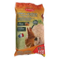 Tyrol Plantaardig Strooisel Voor Knaagdieren en Vogels 17l