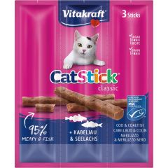 Vitakraft Catstick Met Kabeljauw & Tonijn 3 Sticks