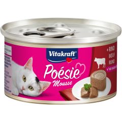Vitakraft Poésie Mousse Pour Chat Au Boeuf 85g