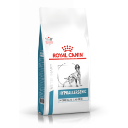 royal canin veterinary diet hypoallergenic moderate calorie hondenvoer