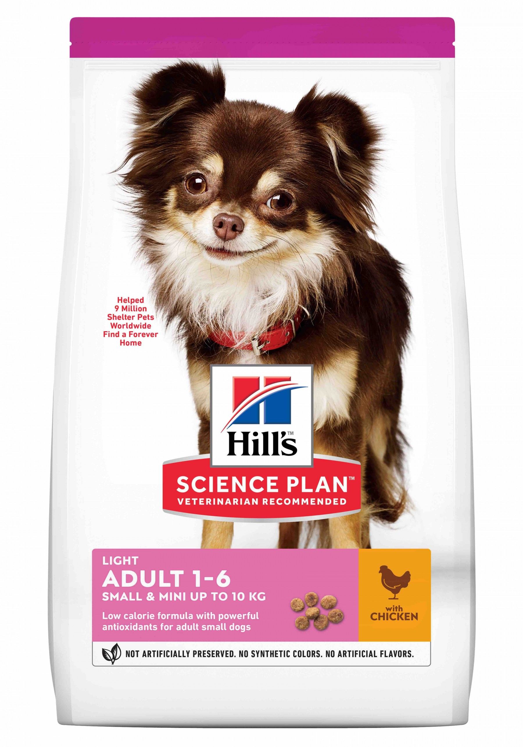 Hill S Science Plan Adult Light Small Mini Croquettes Pour Petit Chien Au Poulet Croquettes Chien Alimentation Hill S Science Plan Vetostore