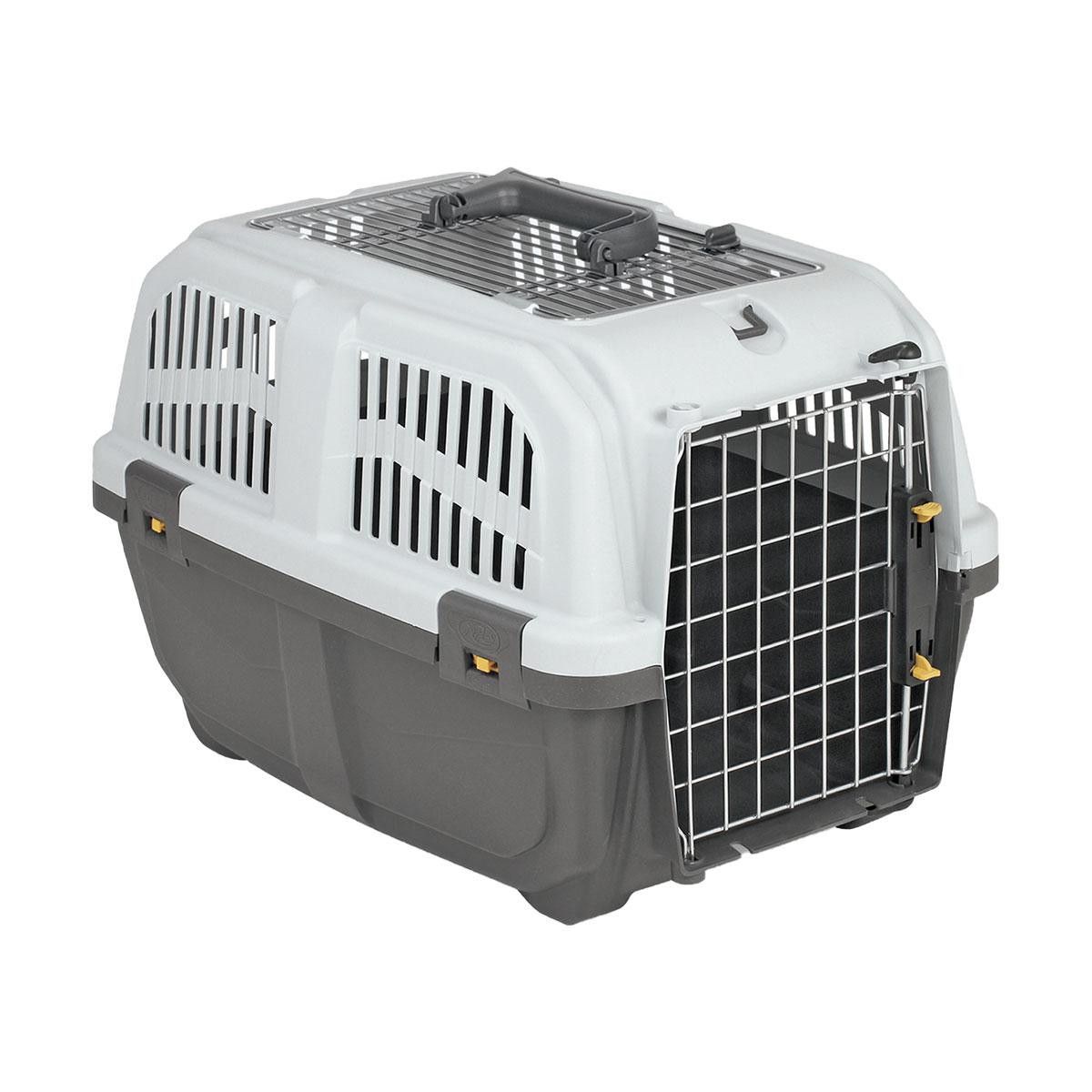 Cage De Transport Double Ouverture Cage En Plastique Chien Activite Exterieure Vetostore