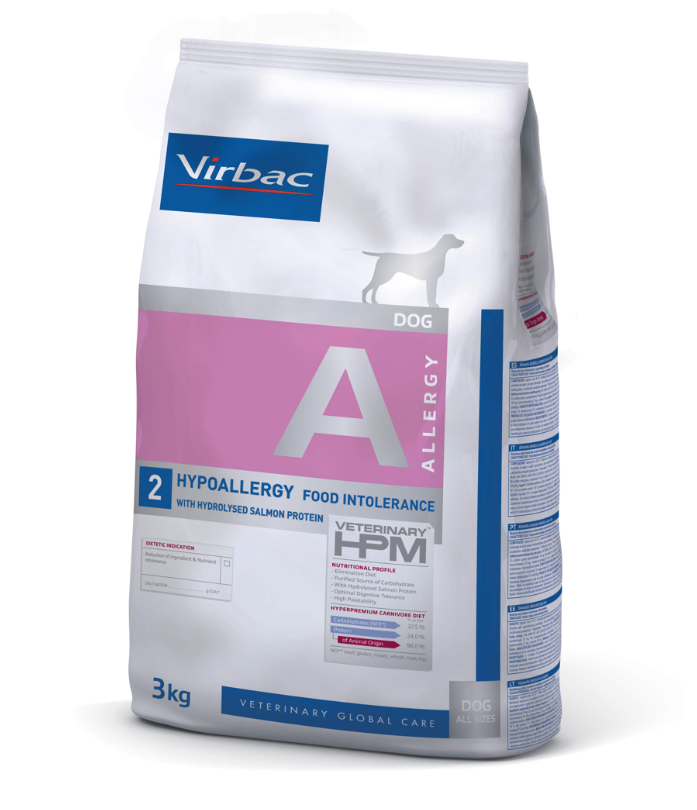 Virbac HPM Hypoallergy A2 Chien Croquettes Chien Alimentation