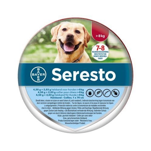 Leeuw Pennenvriend deze Seresto Halsband Grote Hond 70cm - Vlooien en teken Hond Seresto |  Pharmapets_NL