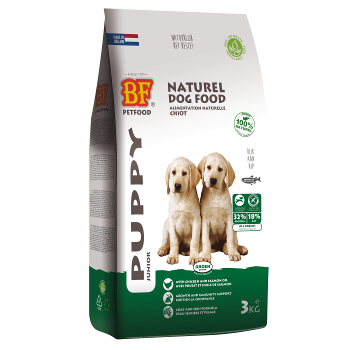 een beetje capsule Wissen Bf Petfood Puppy Hondenvoer 3kg - Droogvoer Hond - Hondenvoer Biofood |  Pharmapets