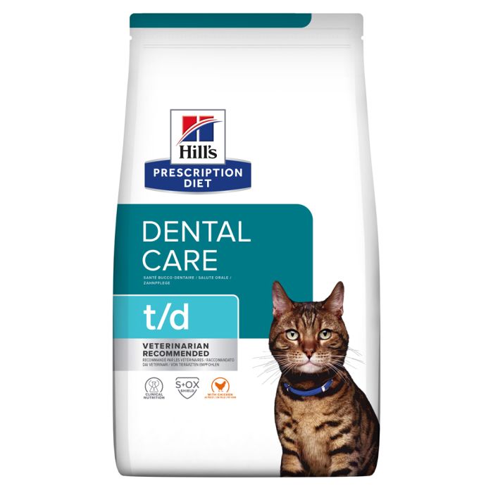 Toevlucht langs Vrijstelling Hill's Prescription Diet T/d Dental Care Kattenvoer Met Kip 3kg - Droogvoer  Kat - Voer Hill's Prescription Diet | Pharmapets