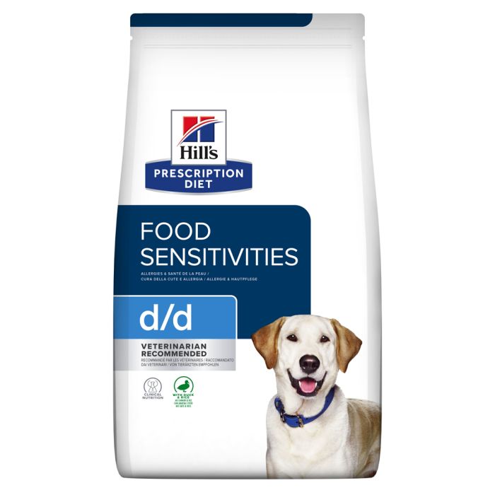 Hill's Prescription Diet D/d Food Hondenvoer Eend & Rijst 12kg - Droogvoer Hond - Hondenvoer Hill's Diet | Pharmapets