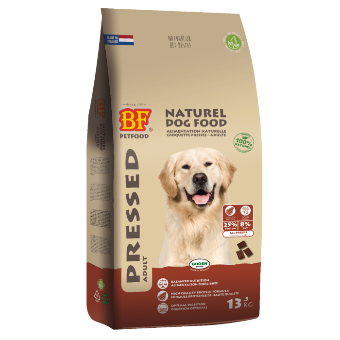 Bf Petfood Geperst Hondenvoer 13,5kg - Droogvoer Hond - Hondenvoer Biofood | Pharmapets
