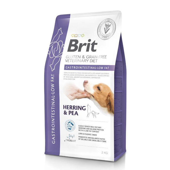 【 CANIN GASTROINTESTINAL LOW FAT9本】 Brit Vet Diet Gastrointestinal Low Fat voor Honden Brit Vet Diet