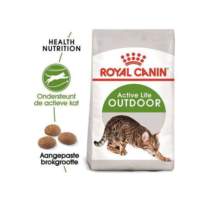 doel desinfecteren dorst Royal Canin Outdoor Kattenvoer 2kg - Droogvoer Kat - Voer Royal Canin  Health Nutrition | Pharmapets