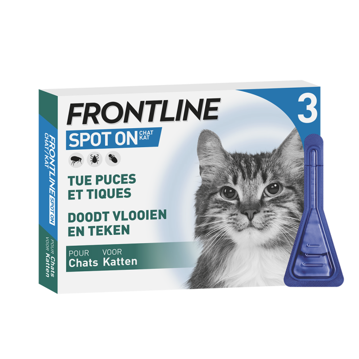 kopiëren haalbaar vaak Frontline Spot-on Kat 3 Pip - Spot-on behandeling Kat - Anti-parasiet  Frontline | Pharmapets
